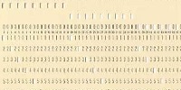 Punch Card - 1976